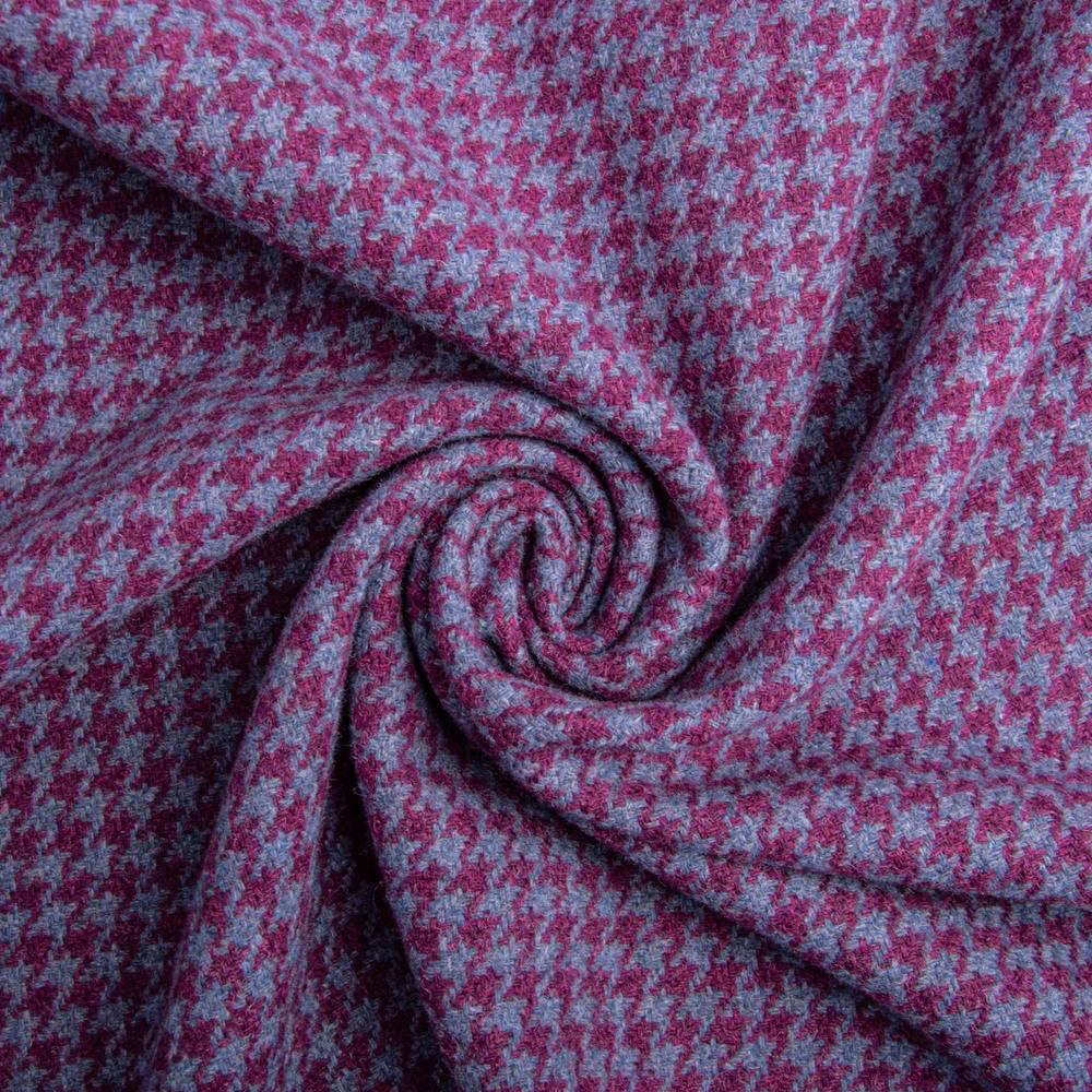 Ткань костюмная HW-3243 Лапка мерло Серый (19474)