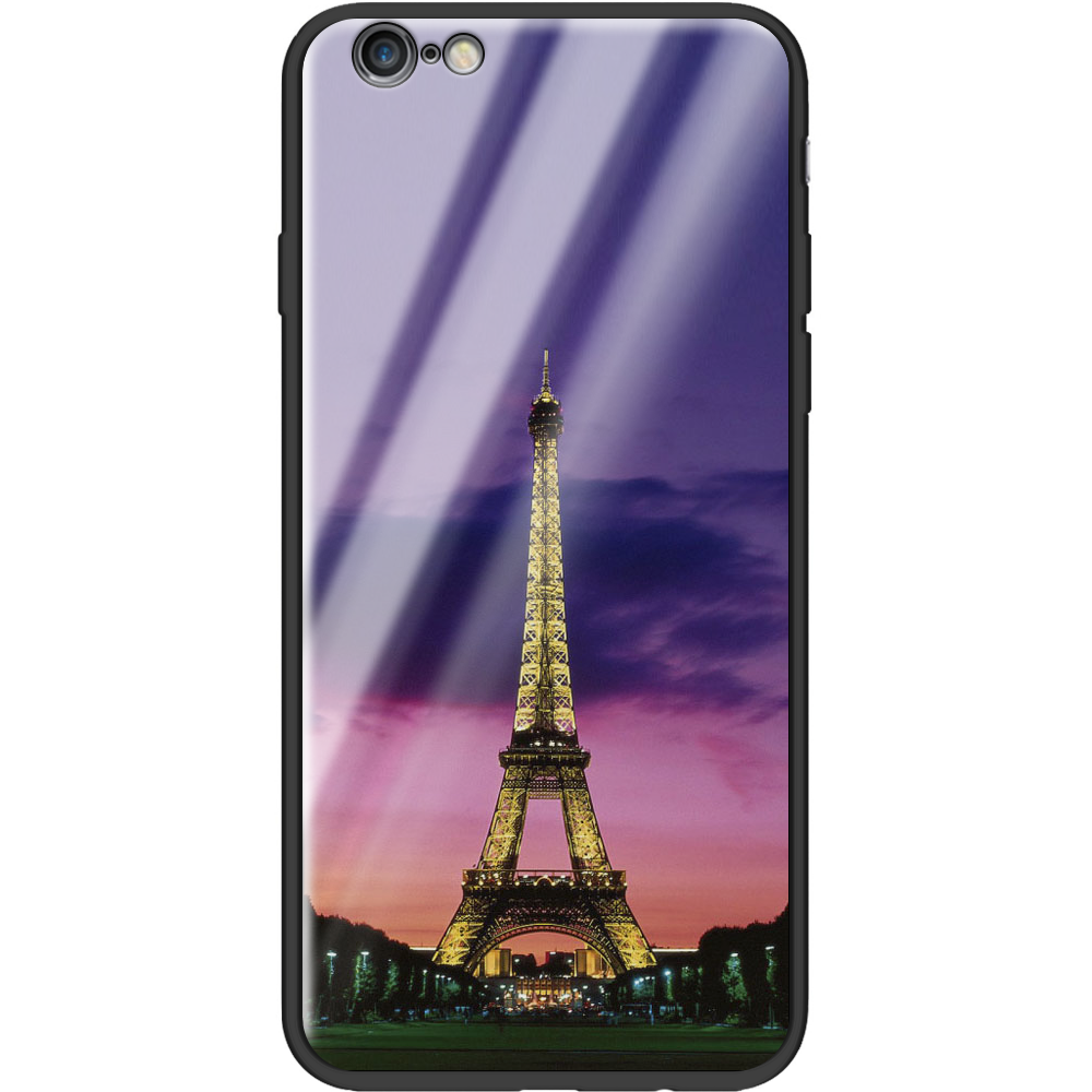 Чехол Boxface iPhone 6 Полночь в Париже Черный силикон со стеклом (24523-up964-37731) Чехол Boxface iPhone 6 Полночь в Париже Черный силикон со стеклом (24523-up964-37731)