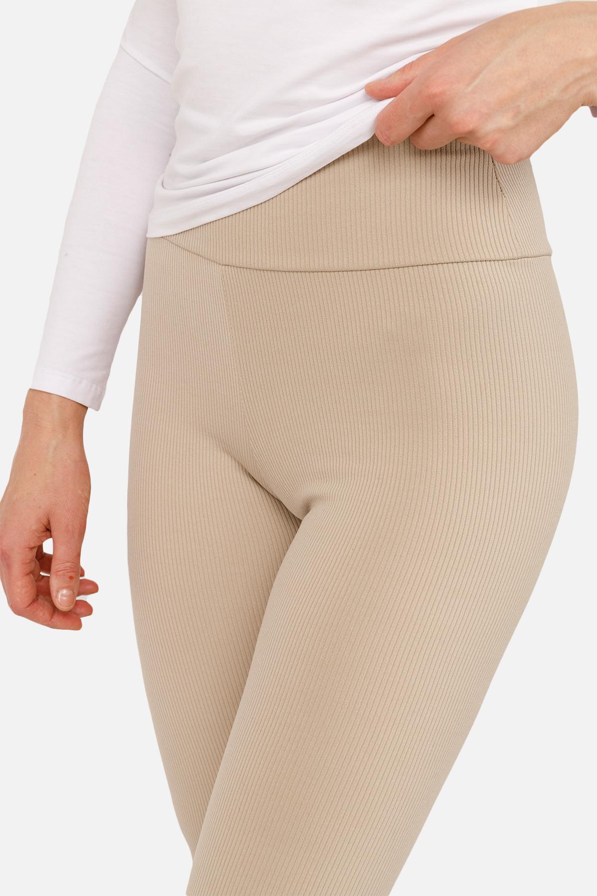 Лосини жіночі жіночі ЦБ-00265898 р. 50 Бежевий (SKT001034361) - фото 4 Лосини жіночі жіночі ЦБ-00265898 р. 50 Бежевий (SKT001034361) - фото 4