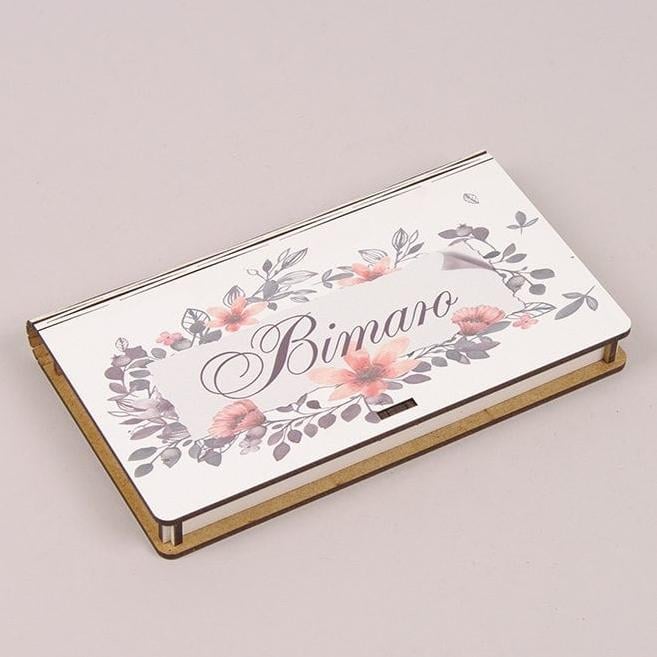 Конверт деревянный Flora "Вітаю" (30937)