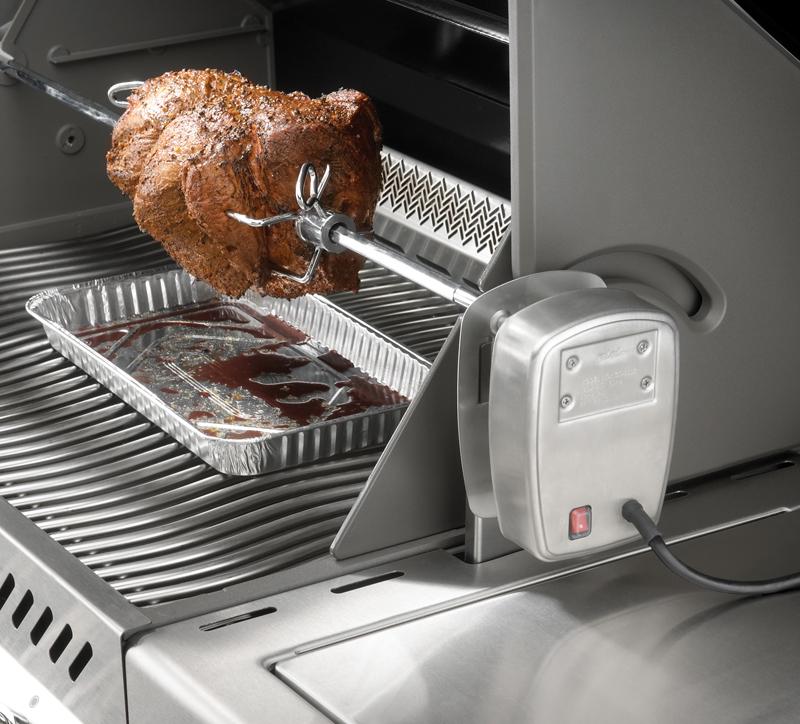 Рожен Napoleon с металлическим приводом и 4-мя вилками для Prestige/Prestige Pro 665 (69632) - фото 5 Рожен Napoleon с металлическим приводом и 4-мя вилками для Prestige/Prestige Pro 665 (69632) - фото 5