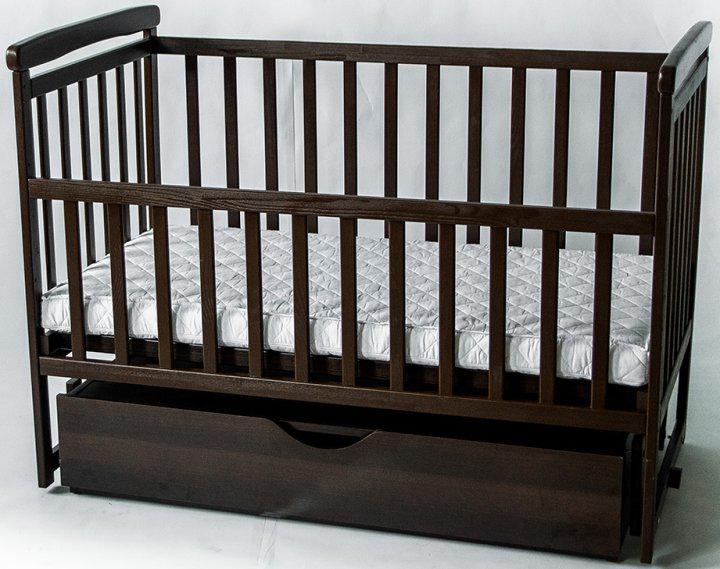 Ліжечко трансформер дитяче DeSon з ящиком Горіх - фото 2 Ліжечко трансформер дитяче DeSon з ящиком Горіх - фото 2