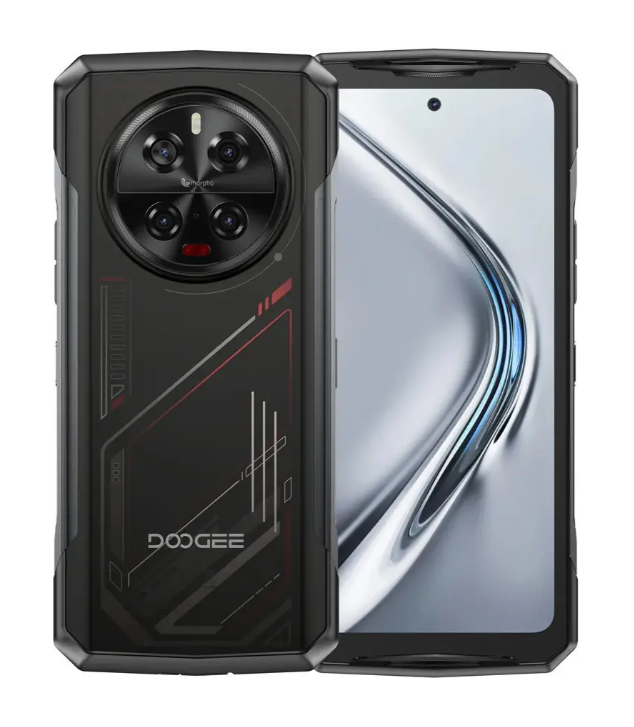 Смартфон Doogee V40 5G 12/512 Gb NFC ip69k Black/Red (23492372)