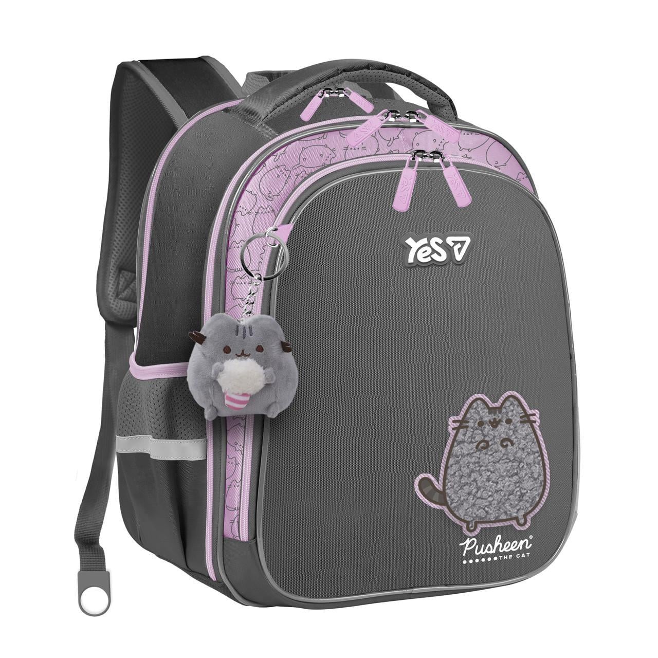 Рюкзак школьный YES Pusheen the Cat S-111M для девочки 38 см (550238) Рюкзак школьный YES Pusheen the Cat S-111M для девочки 38 см (550238)