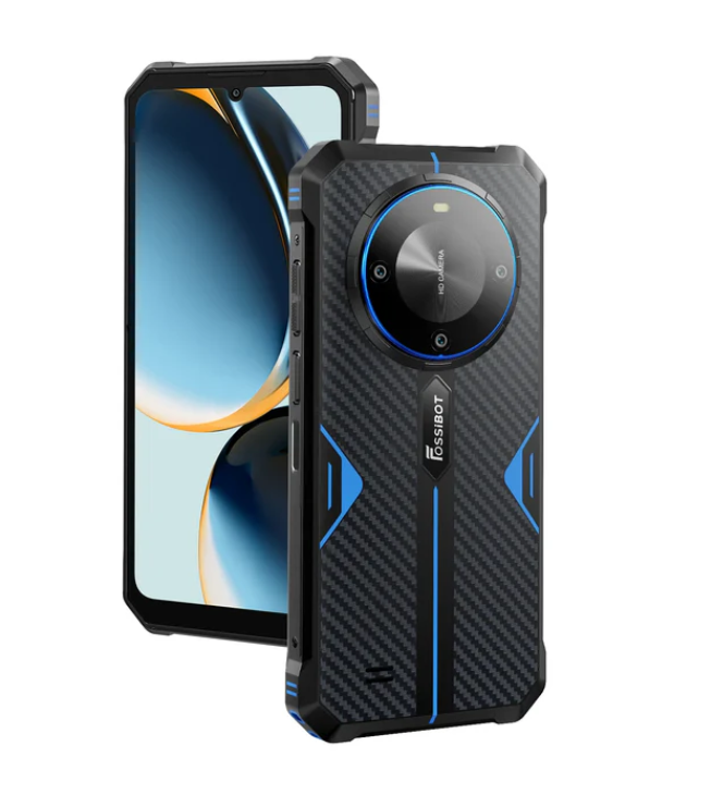 Смартфон Fossibot F105 4/64 ГБ IP69K Black/Blue (20784193) - фото 6 Смартфон Fossibot F105 4/64 ГБ IP69K Black/Blue (20784193) - фото 6