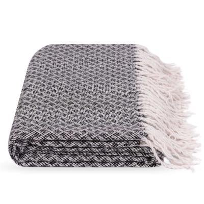 Плед рута 130х180 см Черный - фото 1 Плед рута 130х180 см Черный - фото 1