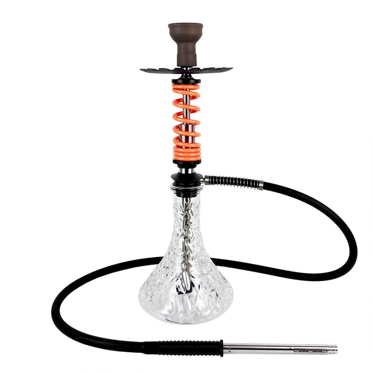 Кальян Hookah Trumpet Rider S Orange колба Crystal Clear