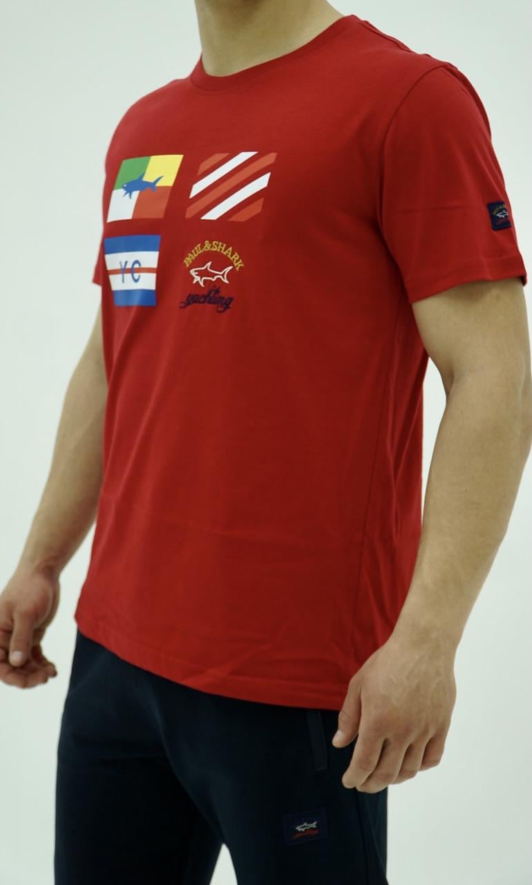 Футболка мужская Paul & Shark PS2736RD M