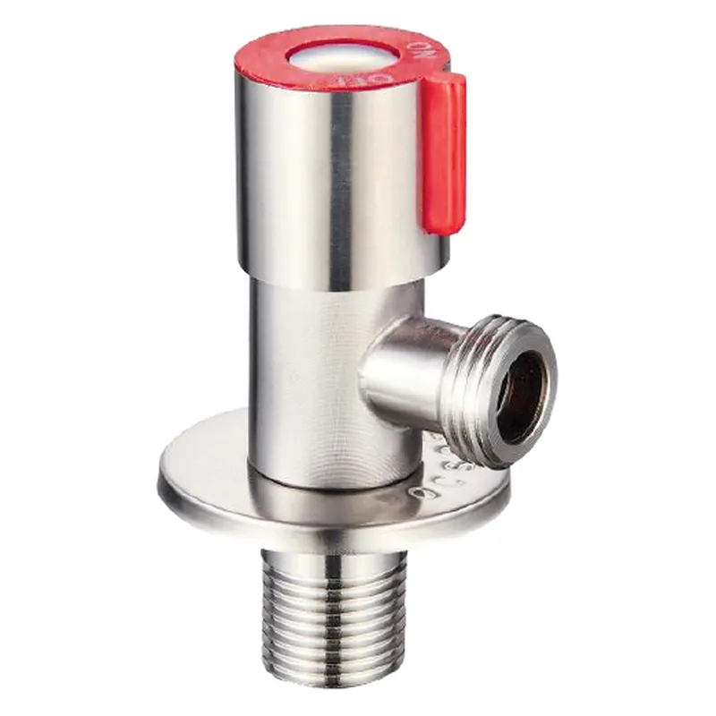 Кран для подключения сантехприборов Champion VAL-02 1/2x1/2" Красный (CH6194)