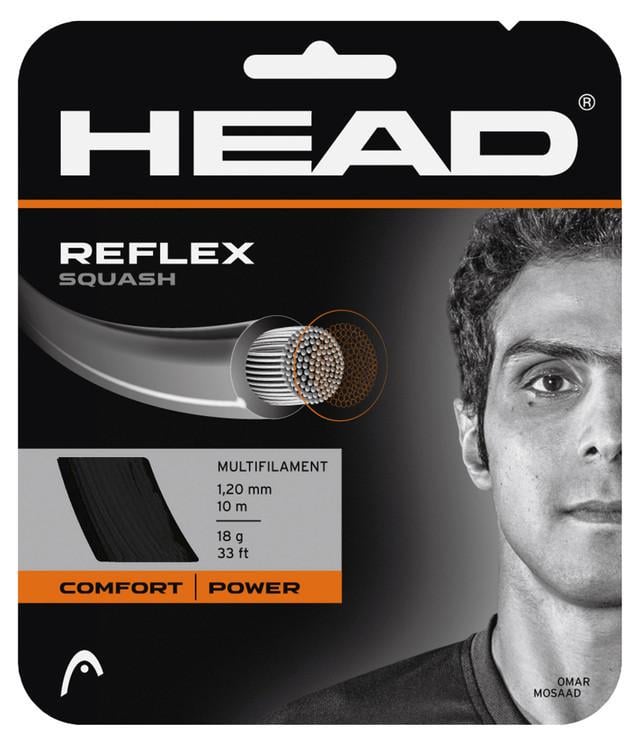 Струна для сквоша Head Reflex squash set 1.20 10 м Black (281256 bk)