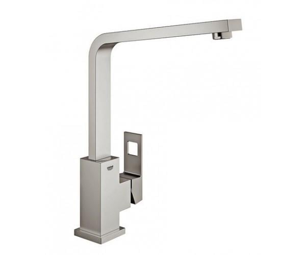 Смеситель для кухни GROHE EUROCUBE 31255DC0 однорычажный Сталь (28959)