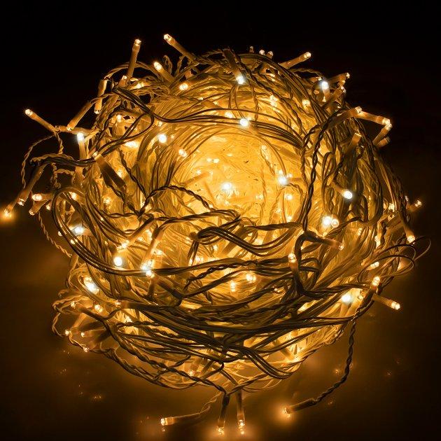Гирлянда Xmas Сосульки/Бахрома LED 200 WW-1 10х1,5 м Теплый белый (4c425941) Гирлянда Xmas Сосульки/Бахрома LED 200 WW-1 10х1,5 м Теплый белый (4c425941)