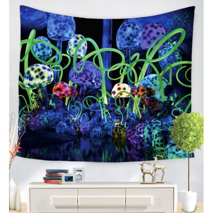 Гобелен настенный Грибы (9040487)