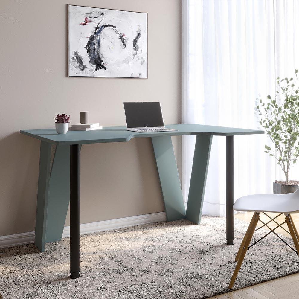 Компьютерный стол Lion Квест Гранит серый (Lion-041174) - фото 1 Компьютерный стол Lion Квест Гранит серый (Lion-041174) - фото 1