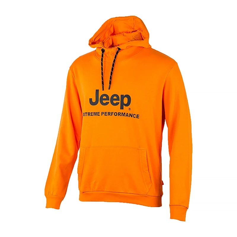 Худі чоловіче JEEP HOODED SWEATSHIRT XTREME PERFORMANCE Print JX22A XL Помаранчевий (O102626-O288 XL)