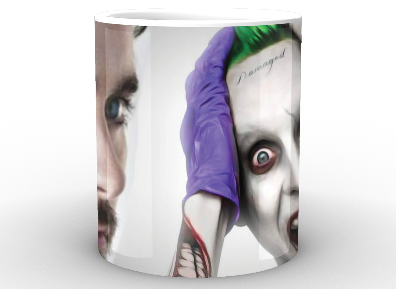 Чашка Gee! Джокер Joker без грима JK.02.018 Белый - фото 2