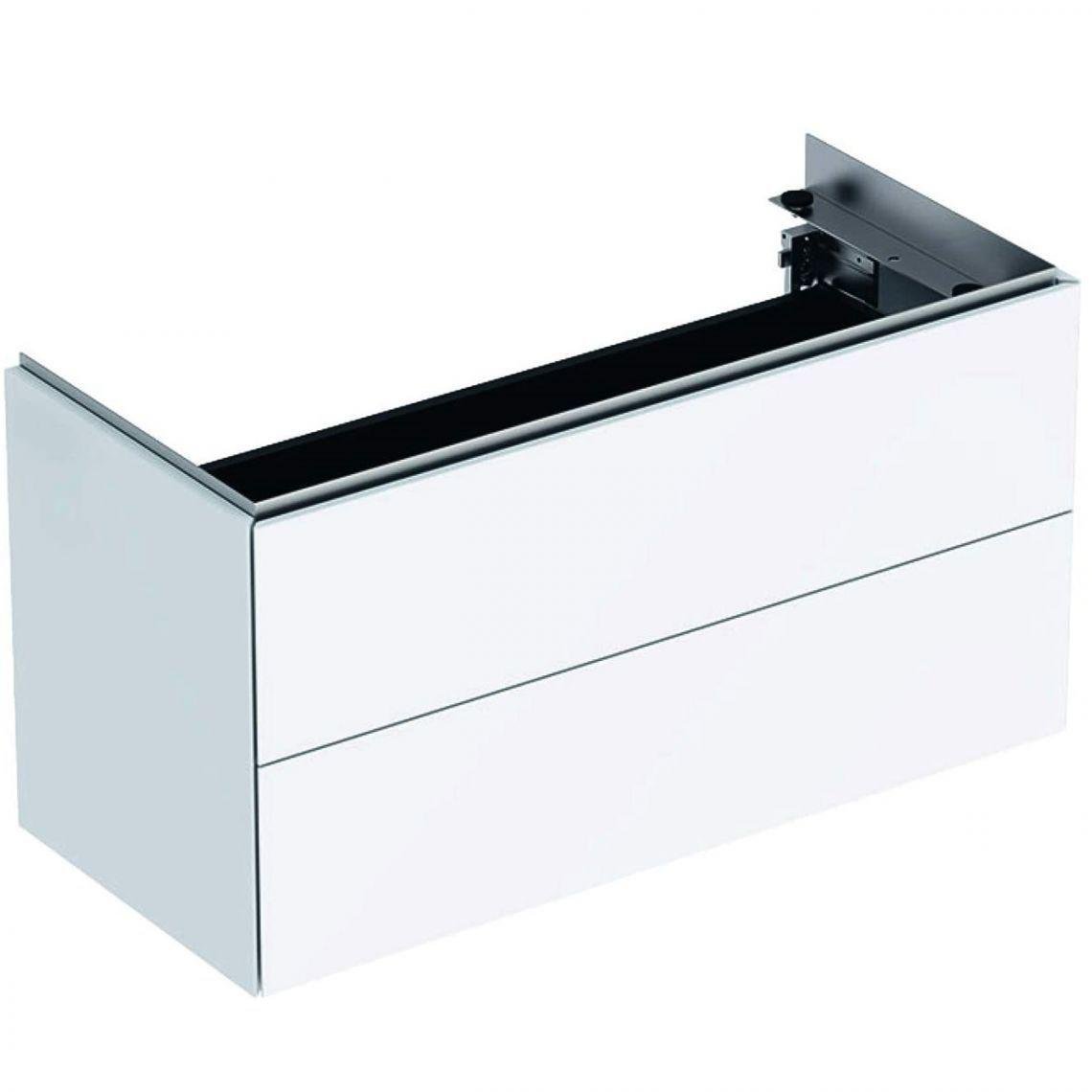Тумба для умывальника подвесная Geberit ONE 90 см Белый глянец (500.385.01.1)