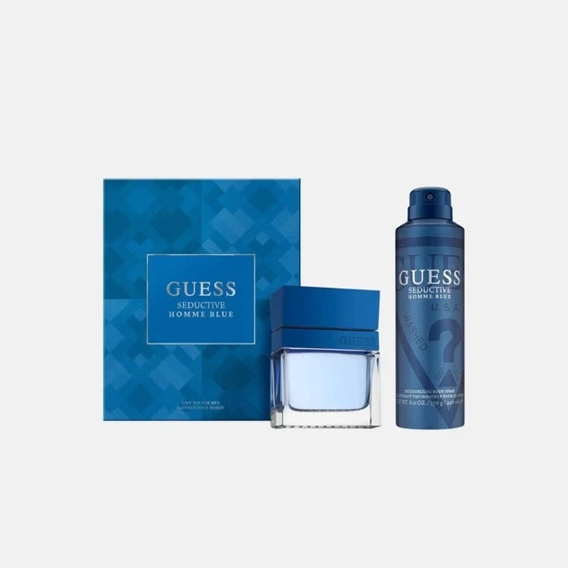 Парфюмированный набор мужской GUESS Seductive Homme Blue туалетная вода 50 мл/дезодорант 226 мл (385126321287) Парфюмированный набор мужской GUESS Seductive Homme Blue туалетная вода 50 мл/дезодорант 226 мл (385126321287)