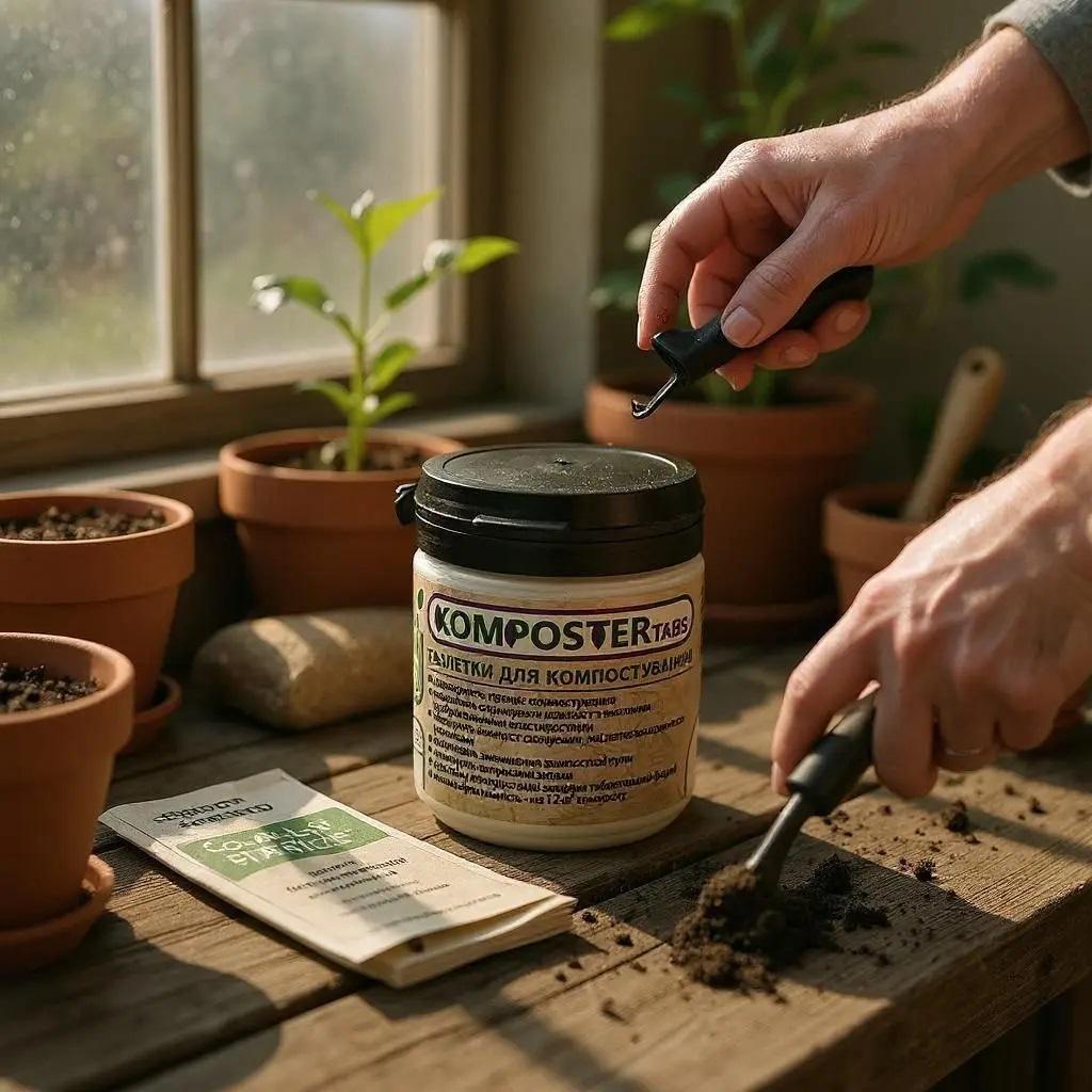 Таблетки для компостування Komposter Tabs 12 шт. на 12 м3 (27841771) - фото 2 Таблетки для компостування Komposter Tabs 12 шт. на 12 м3 (27841771) - фото 2