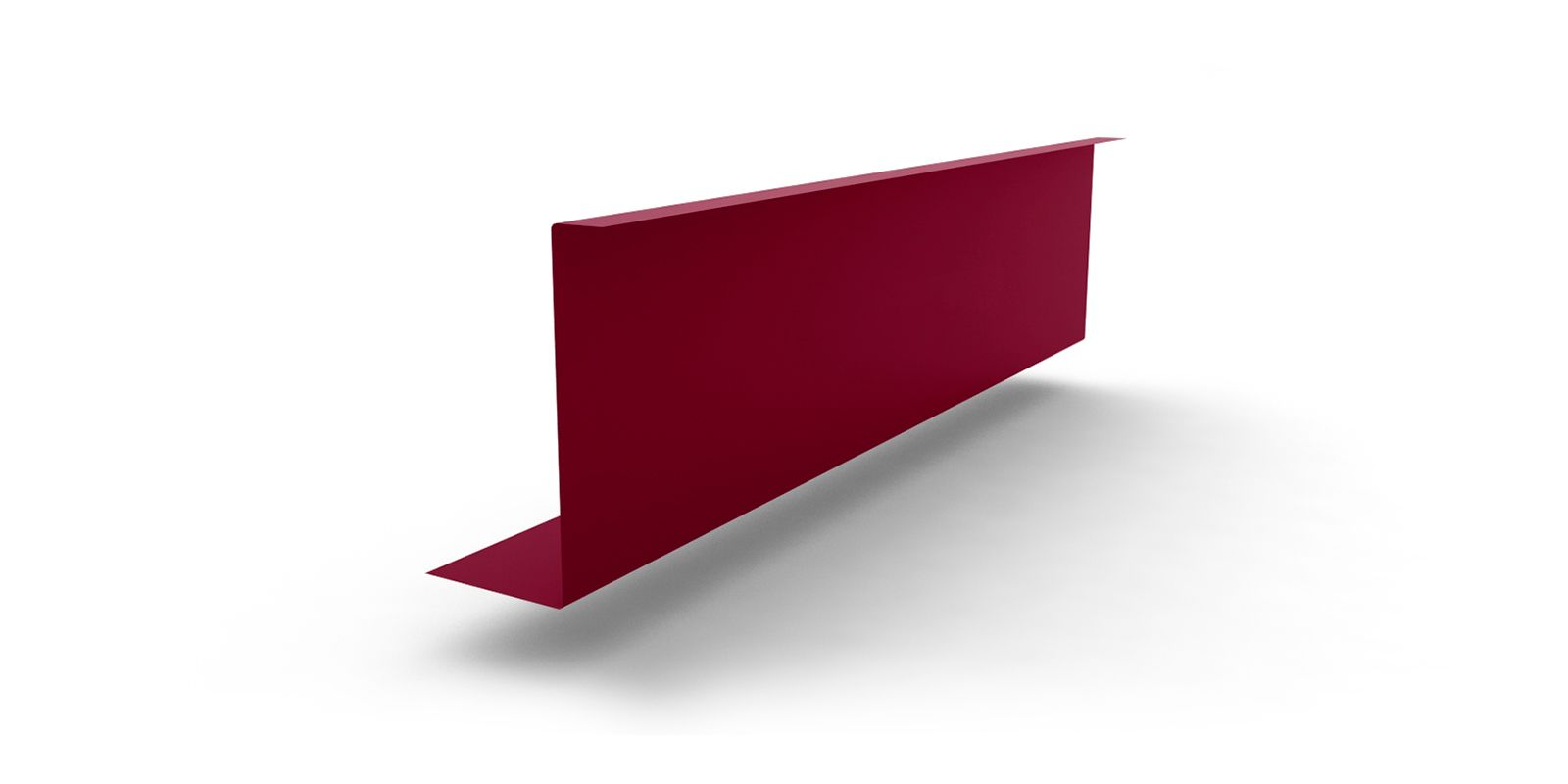 Планка оконного откоса глянцевая 2 м RAL3005 (75171)