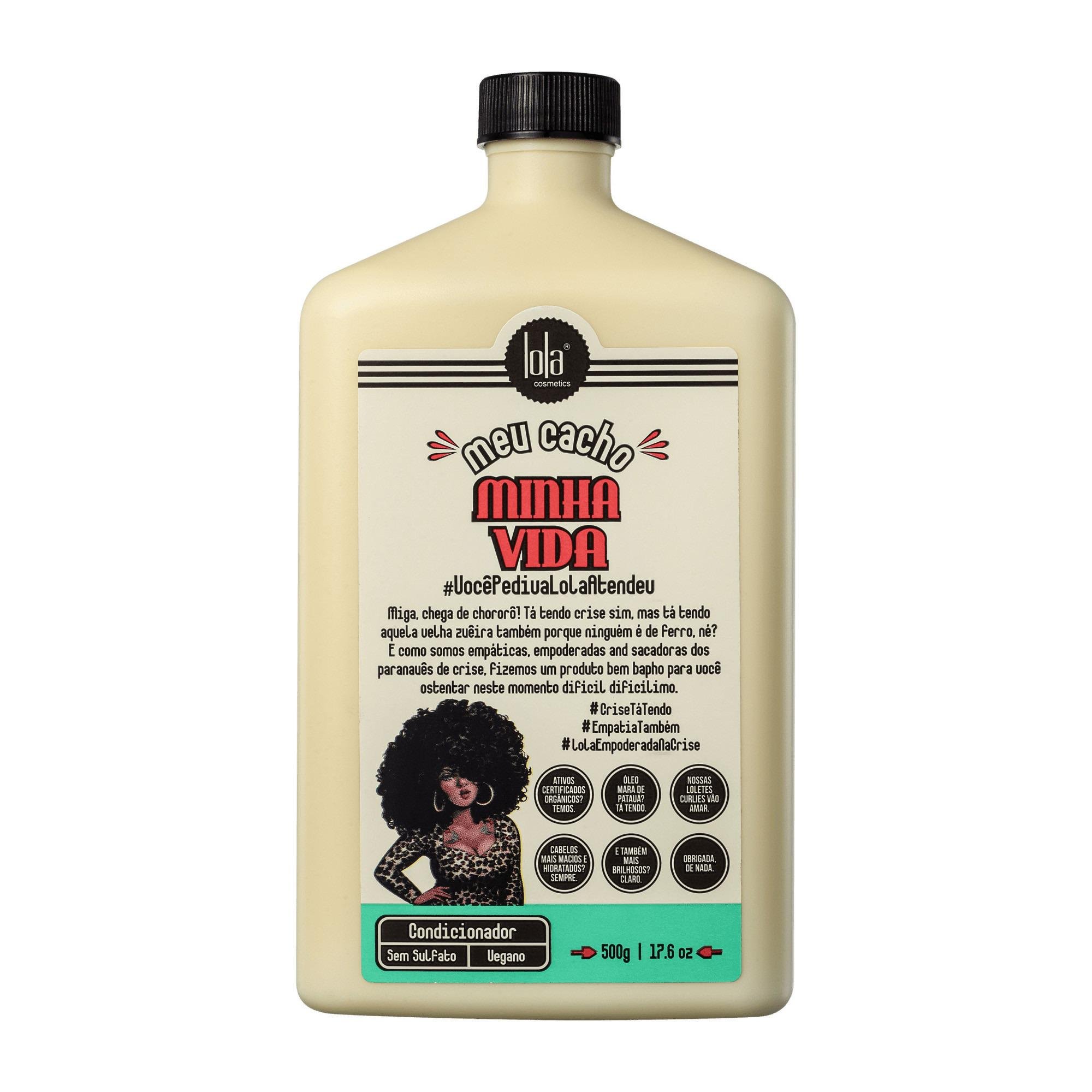 Увлажняющий кондиционер для вьющихся волос LOLA Meu Cacho Minha Vida Condicionador 500 мл Увлажняющий кондиционер для вьющихся волос LOLA Meu Cacho Minha Vida Condicionador 500 мл