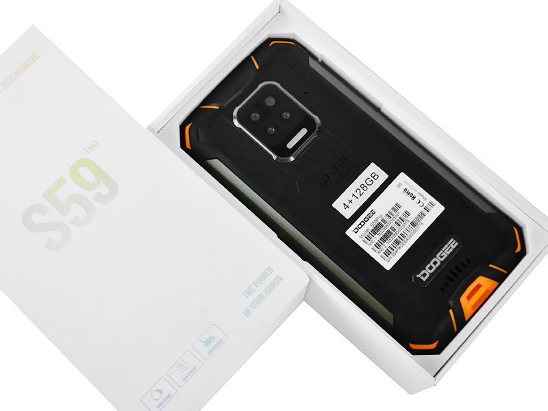 Смартфон Doogee S59 Pro 4/128Gb АКБ 10000 мАч Orange - фото 2 Смартфон Doogee S59 Pro 4/128Gb АКБ 10000 мАч Orange - фото 2