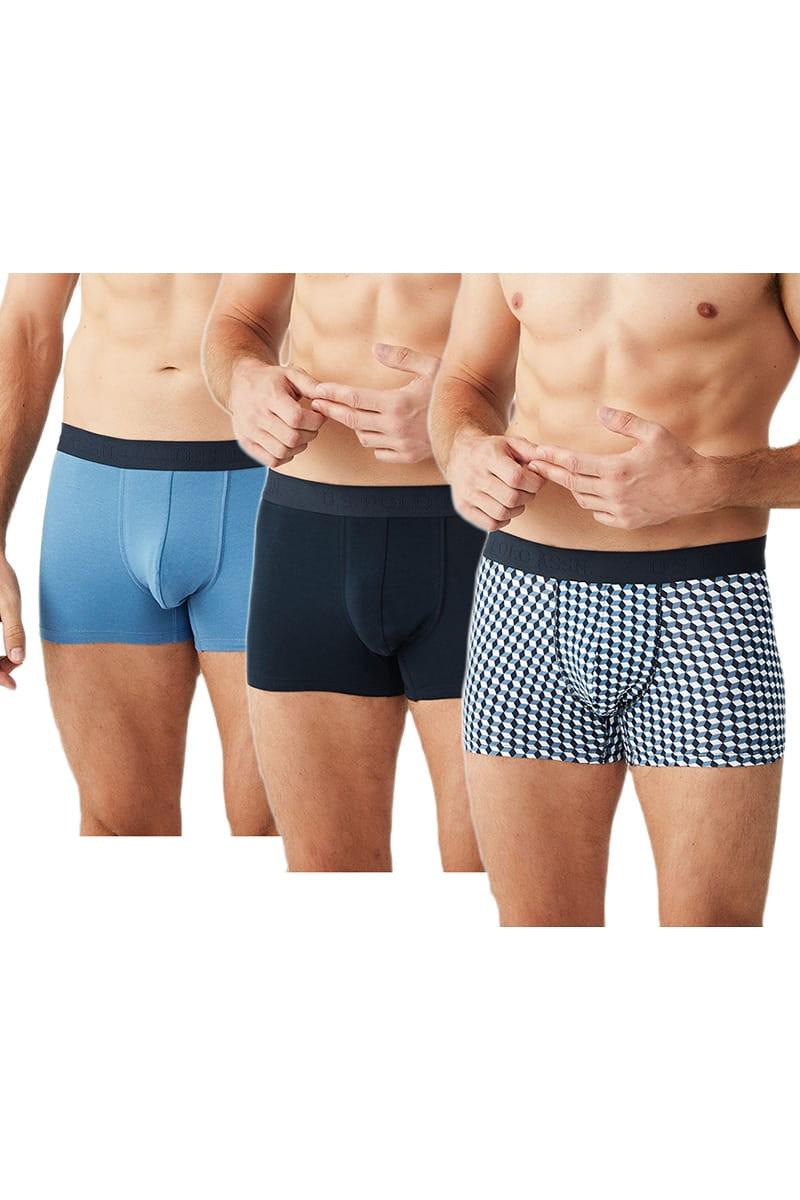 Труси боксеры U.S. Polo ASSN р. 52/XL 3 шт. Синий (67920) Труси боксеры U.S. Polo ASSN р. 52/XL 3 шт. Синий (67920)