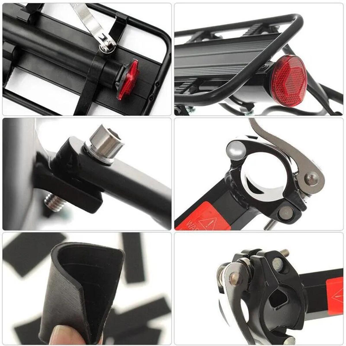 Багажник на велосипед Rockbros HJ1007 Чорний (RB-HJ1007-1187) - фото 3 Багажник на велосипед Rockbros HJ1007 Чорний (RB-HJ1007-1187) - фото 3