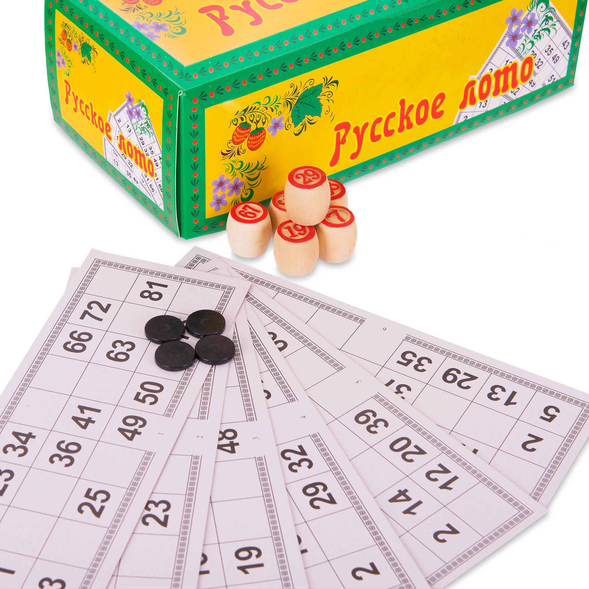 Настільна гра SP-Sport W9098 Лото в подарунковій картонній коробці (sp000367)