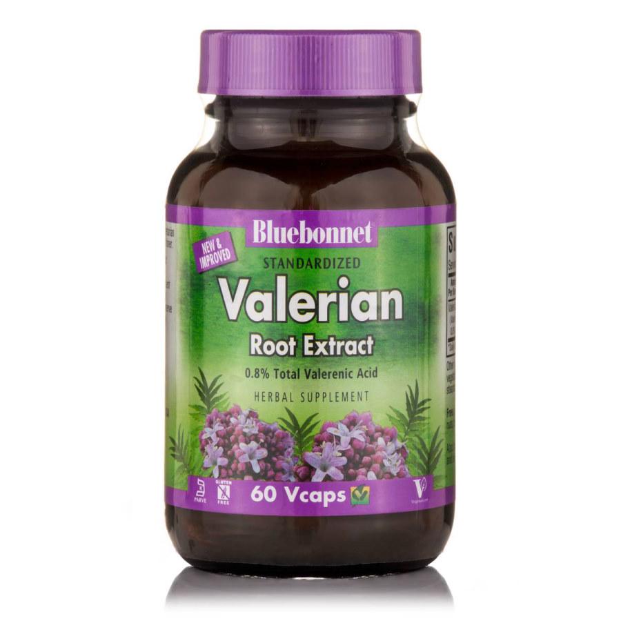 Натуральна добавка Bluebonnet Valerian Root Extract 60 капс. (8158)