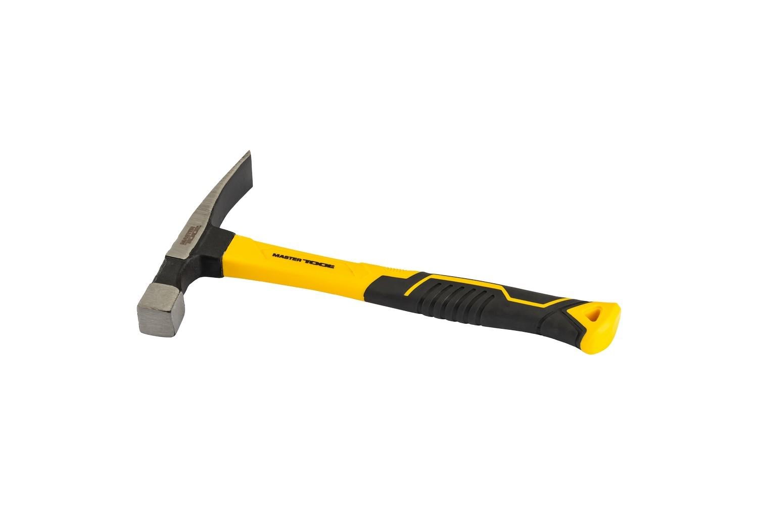 Молоток каменщика MasterTool 510 г HRC 50 фибергласовая рукоятка 300 мм (02-0921) Молоток каменщика MasterTool 510 г HRC 50 фибергласовая рукоятка 300 мм (02-0921)