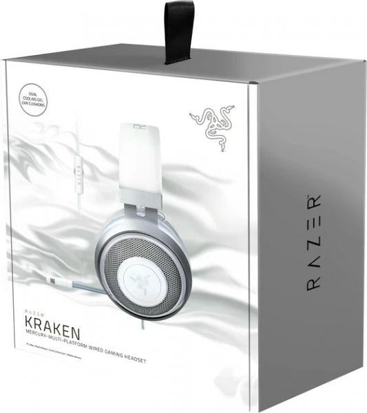 Наушники Razer Kraken Multi Platform Mercury Edition (RZ04-02830400-R3M1) - фото 5