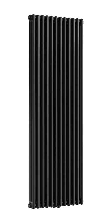 Радиатор трубчатый Cordivari ARDESIA COL.3 EL.12 552x1800 AS9 нижнее подключение F04 Grigio Grafite/Graphite Grey (38122685)