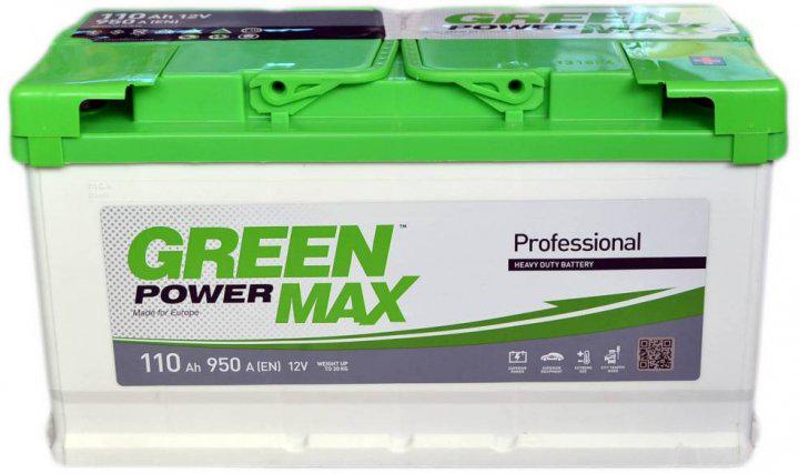 Акумулятор Green Power MAX 6СТ-110АЗ