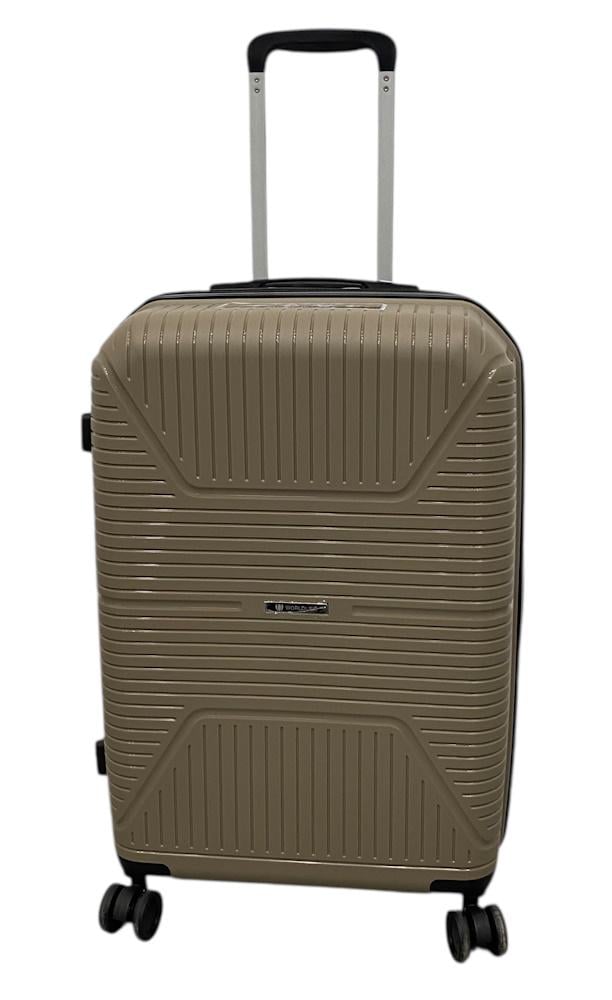 Чемодан средний AIRTEX Worldline 291 полипропилен M Шампань (291/70/50)