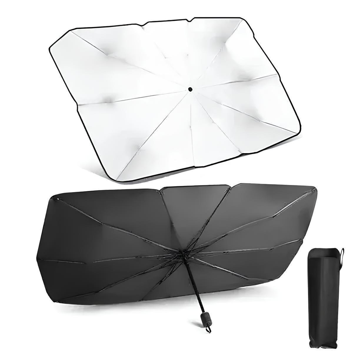 Парасолька сонцезахисна для лобового скла автомобіля в чохлі (2665213667) - фото 2 Парасолька сонцезахисна для лобового скла автомобіля в чохлі (2665213667) - фото 2