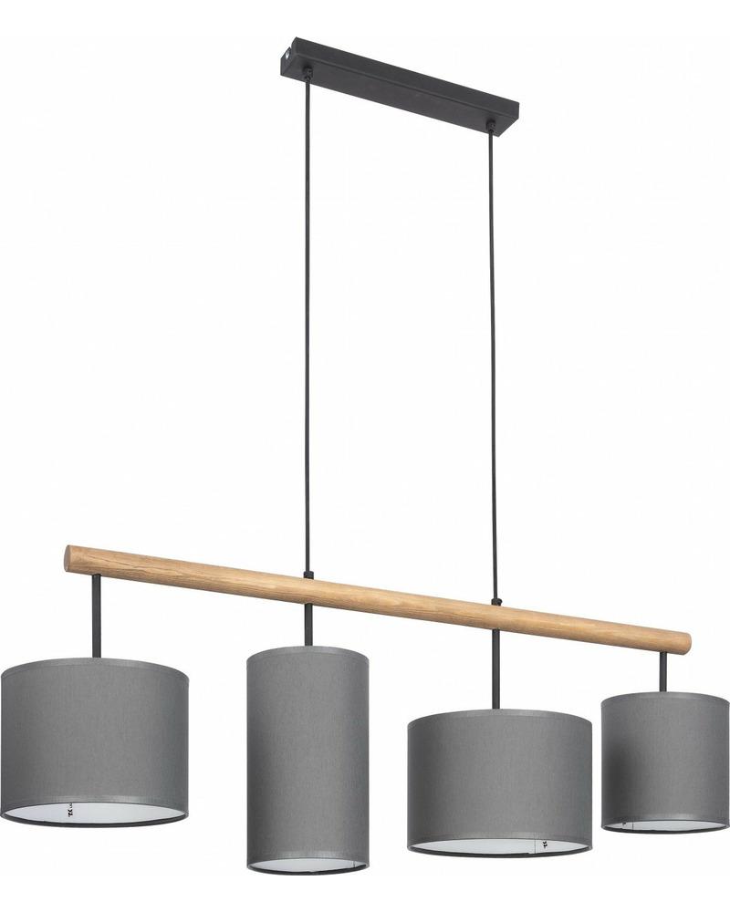 Підвісний світильник TK Lighting 4458 Deva Graphite (14195139)