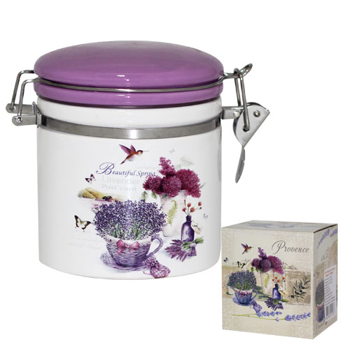 Емкость для сыпучих продуктов SNT Прованс d 9,5 см h 10 см 500 мл (630-6)