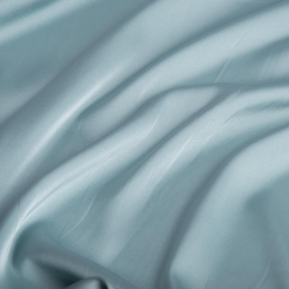 Ткань плательная атлас шелк Vanessa темна м’ята