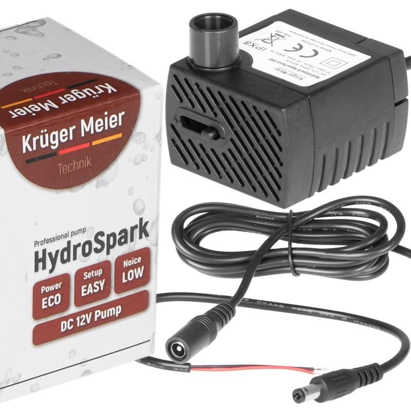 Помпа подъемная Kruger Meier HydroSpark 450 мини насос 12V 300 л/ч (KM-HYDROSPARK-AF450) Помпа подъемная Kruger Meier HydroSpark 450 мини насос 12V 300 л/ч (KM-HYDROSPARK-AF450)