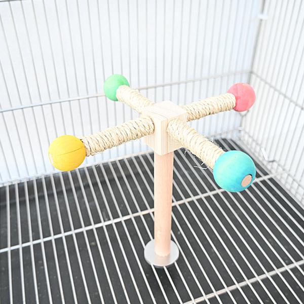 Игрушки для попугаев Качели вращающиеся из натурального дерева (J00175) - фото 5 Игрушки для попугаев Качели вращающиеся из натурального дерева (J00175) - фото 5