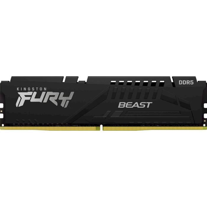 Оперативная память с радиатором Kingston Fury Beast 8 Гб DIMM DDR5 5200 MHz XMP Black (KF552C40BB-8)