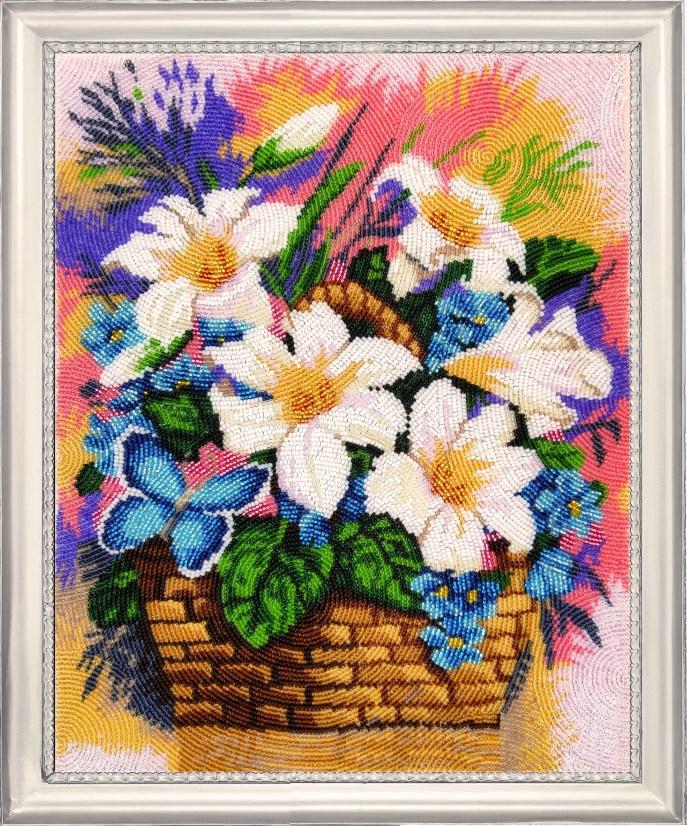 Набір для вишивання бісером BUTTERFLY 162 Кошик з лілеями 34х27 см (162) Набір для вишивання бісером BUTTERFLY 162 Кошик з лілеями 34х27 см (162)