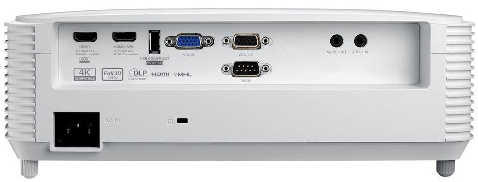 Мультимедийный проектор Optoma EH412 - фото 7