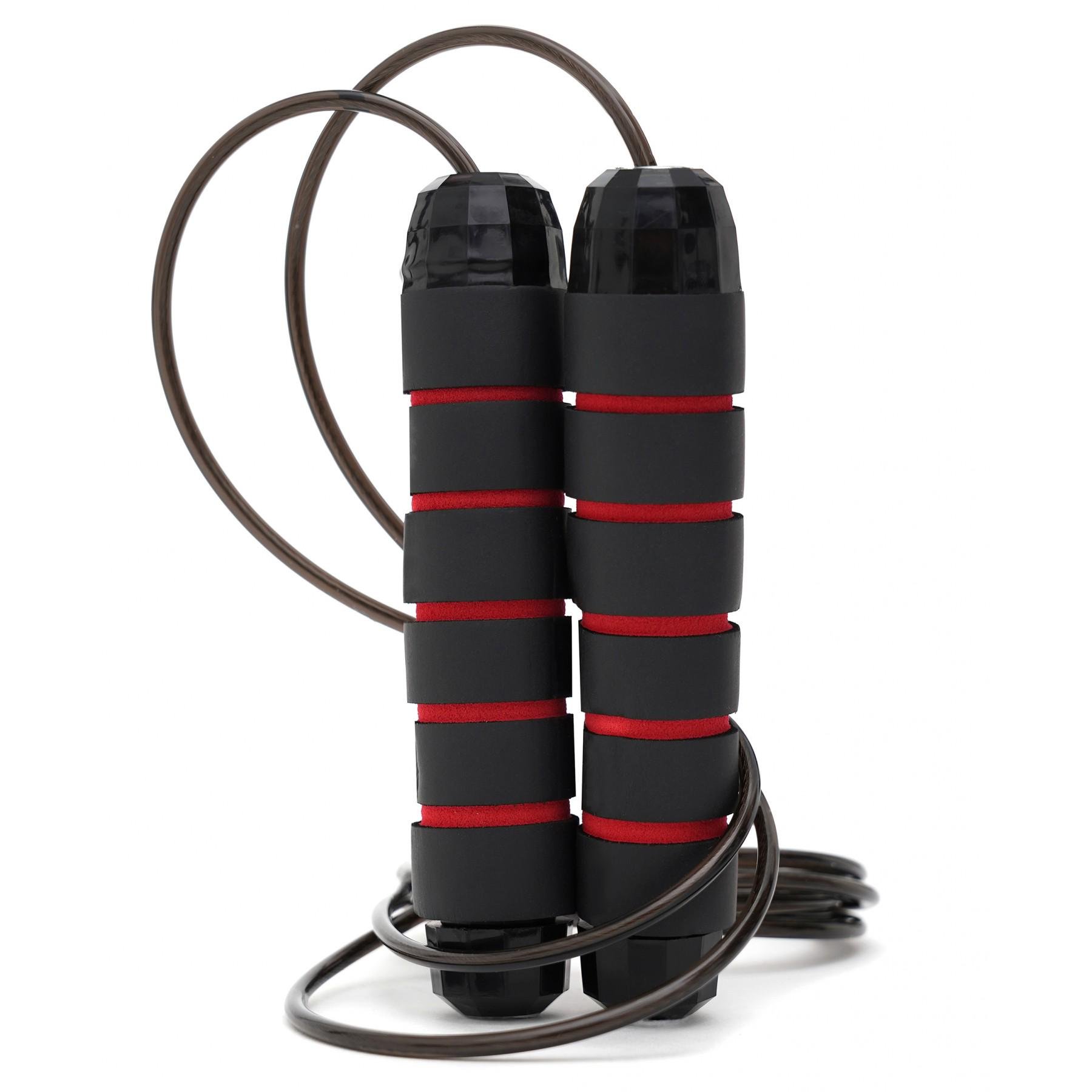 Скакалка швидкісна Cornix Speed Rope Classic XR-0150 Black/Red (39205)