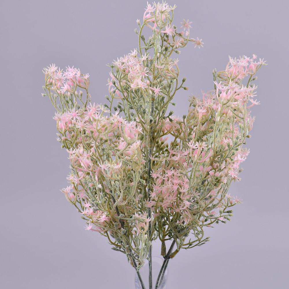 Искусственная трава-букет звездная Розовый (2028-3)