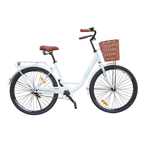 Велосипед Spark CITY MOVA колеса 26" стальная рама 17" Белый (000205332)