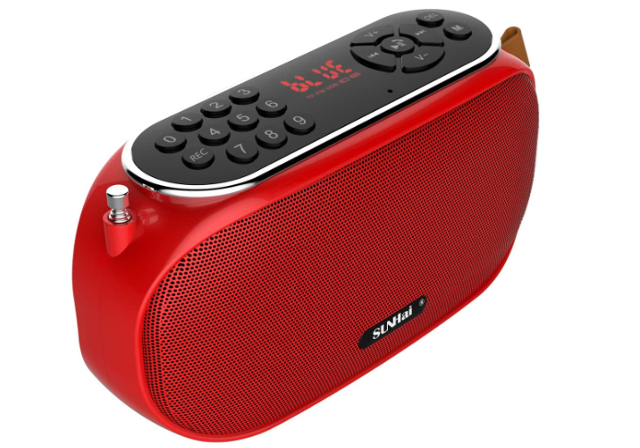 Портативный беспроводной динамик, FM-радио, SUNHai Bluetooth Speaker, USB-плеером, (1643371892)
