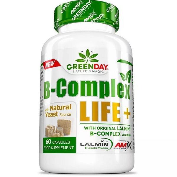 Витамин B для спорта Amix Nutrition GreenDay B-Complex Life+ 60 Caps