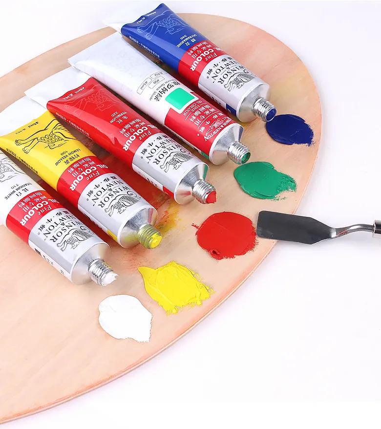 Олійна фарба Winsor & Newton туба 45 мл Цинк Титановий білий 730 (WNOP-730) - фото 5 Олійна фарба Winsor & Newton туба 45 мл Цинк Титановий білий 730 (WNOP-730) - фото 5